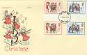 1978-11-22 Christmas Stamps Gutter Hereford FDI (10441)