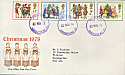 1978-11-22 Christmas Stamps Swinton cds FDC (10876)