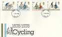 1978-08-02 Cycling Stamps Hereford FDI (11032)