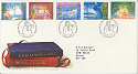 1987-11-17 Christmas Stamps Bureau FDC (11484)