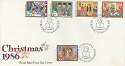 1986-11-18 Christmas Stamps Hereford FDC (11490)