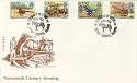 1975-02-25 Jersey Farming Stamps FDC (12320)