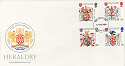 1984-01-17 Heraldry Stamps FDC (12418)