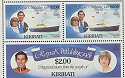 1981 Kiribati Royal Wedding $2 Sheetlet MNH (12839)