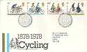 1978-08-02 Cycling Stamps Bureau FDC (13373)