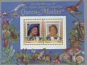 1985 Tuvalu Queen Mother Concorde M/S MNH (14175)