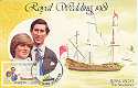 1981 St Kitts Royal Wedding / Yacht Card FDC (15265)