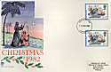 1982-11-17 Christmas Gutters x5 FDC (15792)