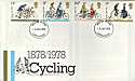 1978-08-02 Cycling Stamps FDC (15830)