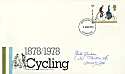 1978 Cycling Stamps x4 FDC (16157)