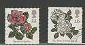 1991-07-16 Roses Used Stamp Set (16358)