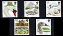 1993-01-19 SG1639/43 Swans Stamps MINT Set