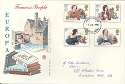 1980-07-09 Famous Authoresses Stamps FDC (16637)