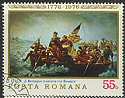 1976 Rumania Bicent American Revolution Stamps (16698)