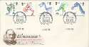 1991-08-20 Dinosaur Stamps Souvenir Cover (17001)