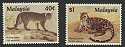 1987 Malaysia Protected Animals Stamps MNH (17228)