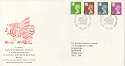 1991-12-03 Wales Definitive Stamps Cardiff FDC (17500)