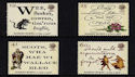 1996-01-25 SG1901/4 Robert Burns Stamps MINT Set