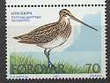 1977 Faroe Islands Birds SG27/9 MNH (19353)