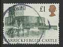 SG1611 £1 Carrickfergus Castle Stamp Used (21198)