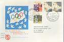 Switzerland 1977 Definitive Stamps on Olympic Cover (22281)