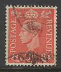 KGVI SG486 1d pale red Used (22603)