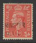 KGVI SG486 1d pale red Used (22607)