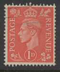 KGVI SG486 1d pale red Used (22608)