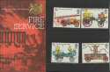 1974-04-24 Fire Service stamps Presentation Pack (P60)