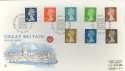 1988-08-23 Definitive Stamps WINDSOR FDC (25864)