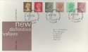 1982-01-27 Definitive Stamps WINDSOR FDC (25908)