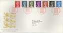 1989-09-26 Definitive Stamps WINDSOR FDC (25923)