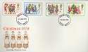 1978-11-22 Christmas Stamps TAUNTON FDI (26199)
