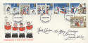 1973-11-28 Christmas Stamps NOTTINGHAM FDI (26694)
