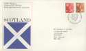1976-10-20 Scotland Definitive EDINBURGH FDC (27445)
