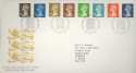 1988-08-23 Definitive Stamps WINDSOR FDC (28318)