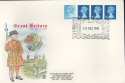 1981-12-30 Definitive Coil Stamps WINDSOR FDC (29574)