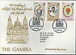 1981-07-22 The Gambia Royal Wedding FDC (3157)