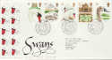 1993-01-19 Swans Bureau FDC (34668)
