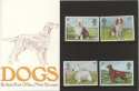 1979-02-07 Dogs Stamps Pres Pack (P106)