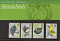 1980-01-16 Birds Stamps Presentation Pack (P115)