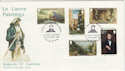 1980-11-15 Guernsey Le Lievre Paintings FDC (39035)