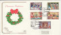 1986-11-18 Christmas Folkestone FDC (39216)