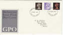 1967-06-05 Definitive Stamps Windsor FDC (39823)