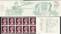 1979-01-10 FD6B 70p Folded Booklet Stamps (40193)