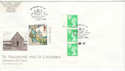 1997-03-01 St Columba Stamp / 63p Cylinder Margin Souv (40574)