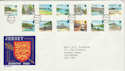 1989-03-21 Jersey Definitive Stamps FDC (41733)