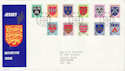 1981-02-24 Jersey Definitive Stamps FDC (41743)