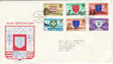 1976-01-29 Jersey Definitive Stamps FDC (41746)