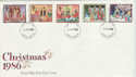 1986-11-18 Christmas Stamps Devon FDI (42102)